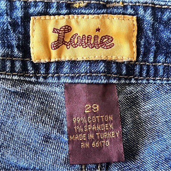 EUC Anthropologie Louie denim bootcut jeans size 29 - Picture 3 of 5